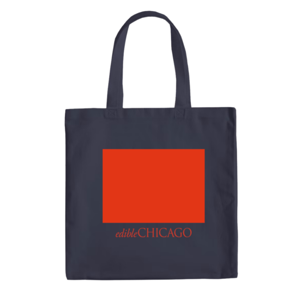 Edible Chicago Canvas Tote