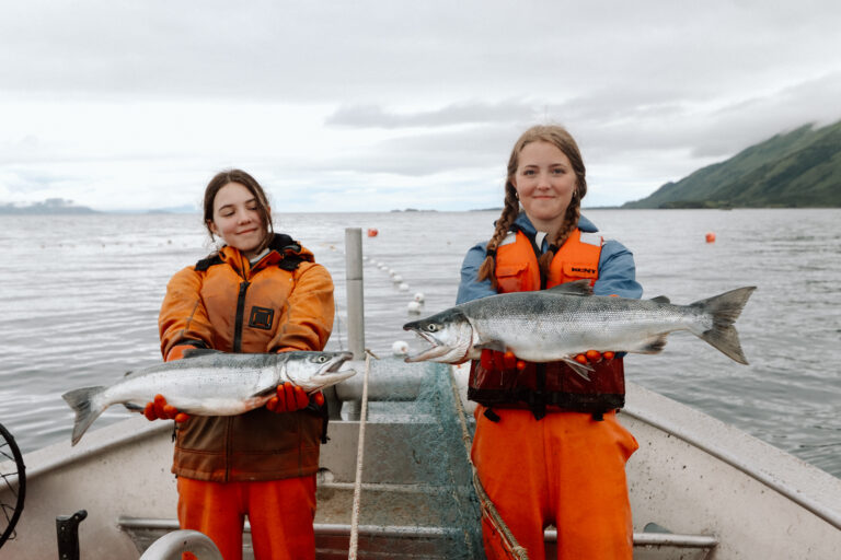 Hook Point Wild Salmon Catch in Kodiak Alaska